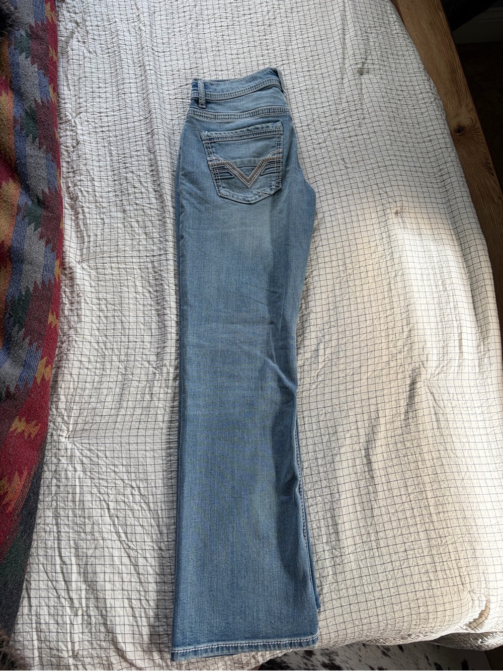 BKE Men’s Light Blue Bootcut Jeans